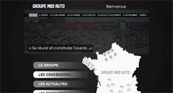 Desktop Screenshot of groupe-midiauto.com